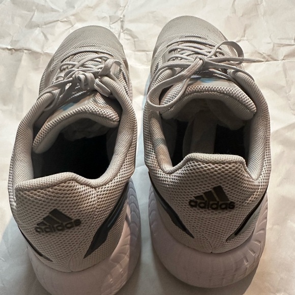Adidas Men's Light Gray Athletic Shoes - Picture 14 of 15